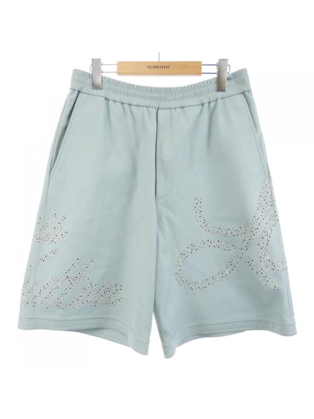 Louis Vuitton Perforated Leather Shorts